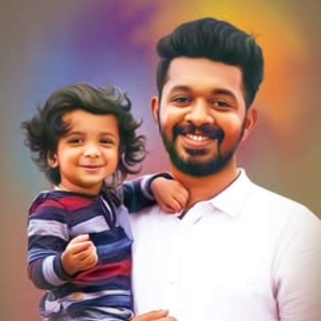 father digital art