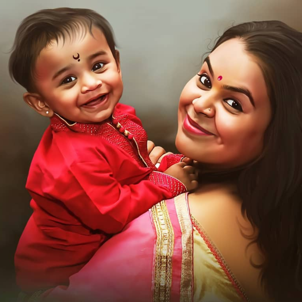 mother digital art