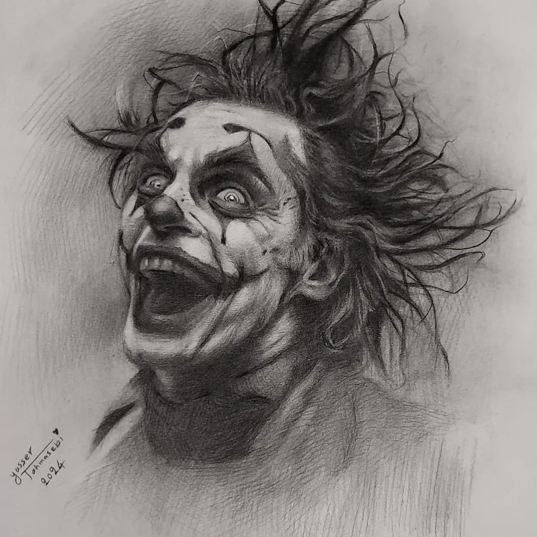 Joker Pencil Sketch